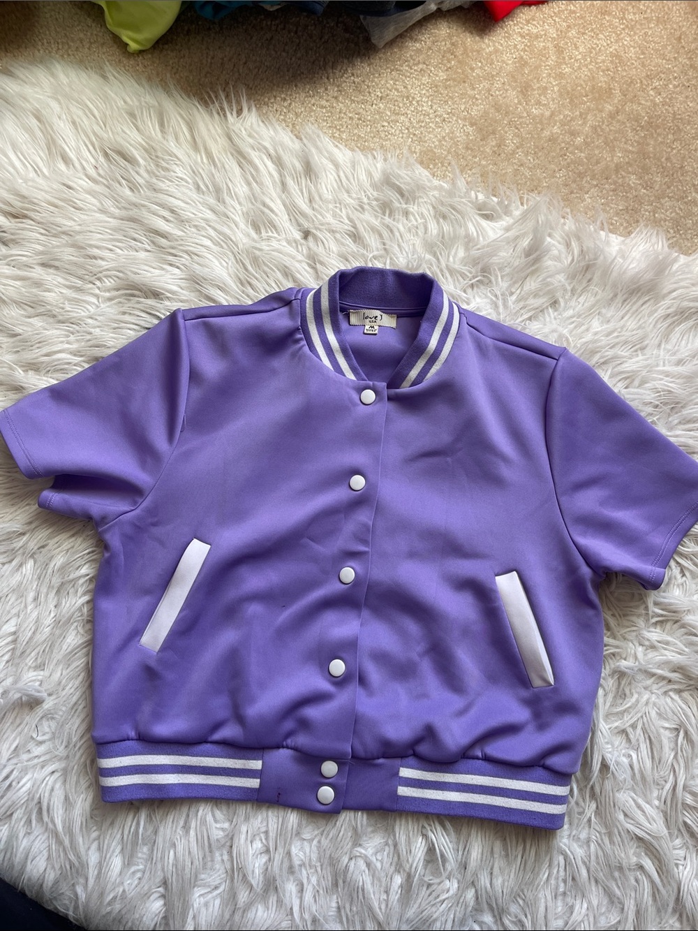 Purple Varsity Jacket - Unbranded